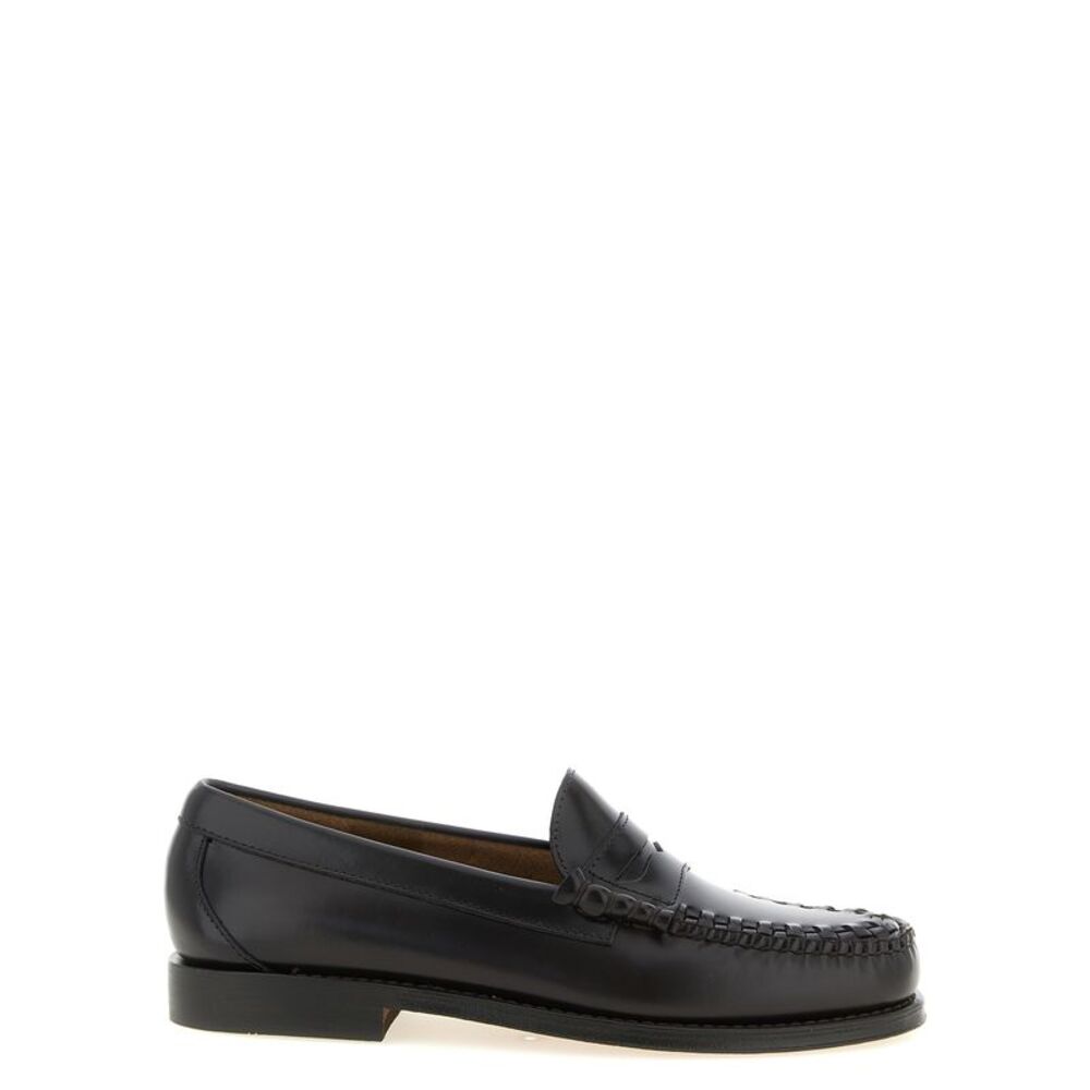 G.H. BASS Brown Cowhide Slip-On Men's Loafers